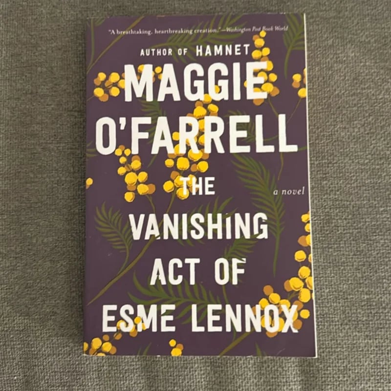 Vanishing Act of Esme Lennox Maggie O'Farrell